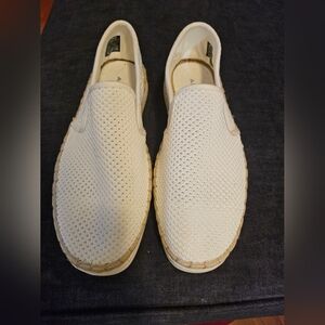 ALDO Men's White Slip-On Shoes